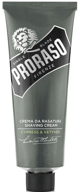 Proraso Shaving Cream Tube Cypress & Vetyver