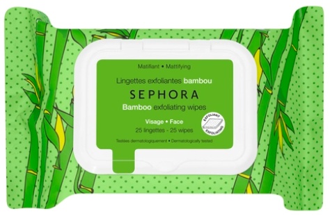 SEPHORA COLLECTION Bamboo Exfoliating Wipes