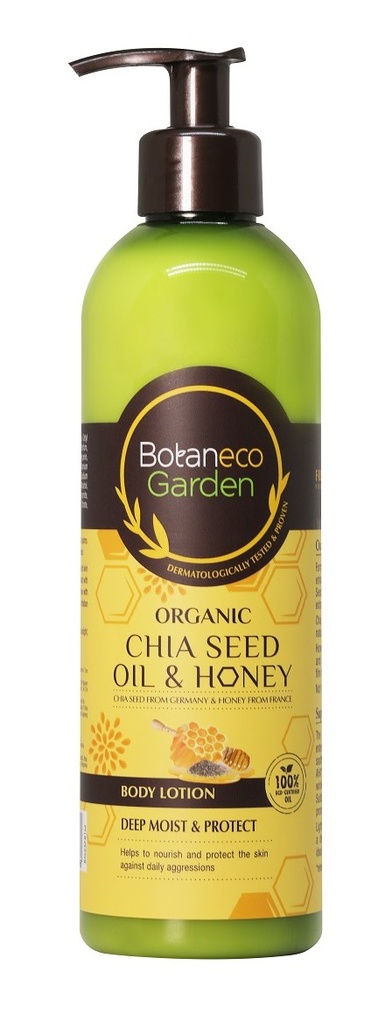 Botaneco Garden Organic Chia Seed & Honey Body Lotion 400ml