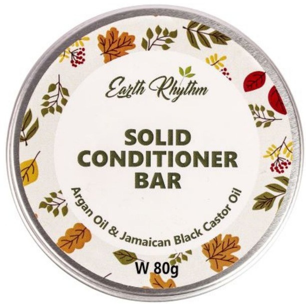 Earth Rhythm Solid Conditioner Bar – Argan & Black Castor Oil