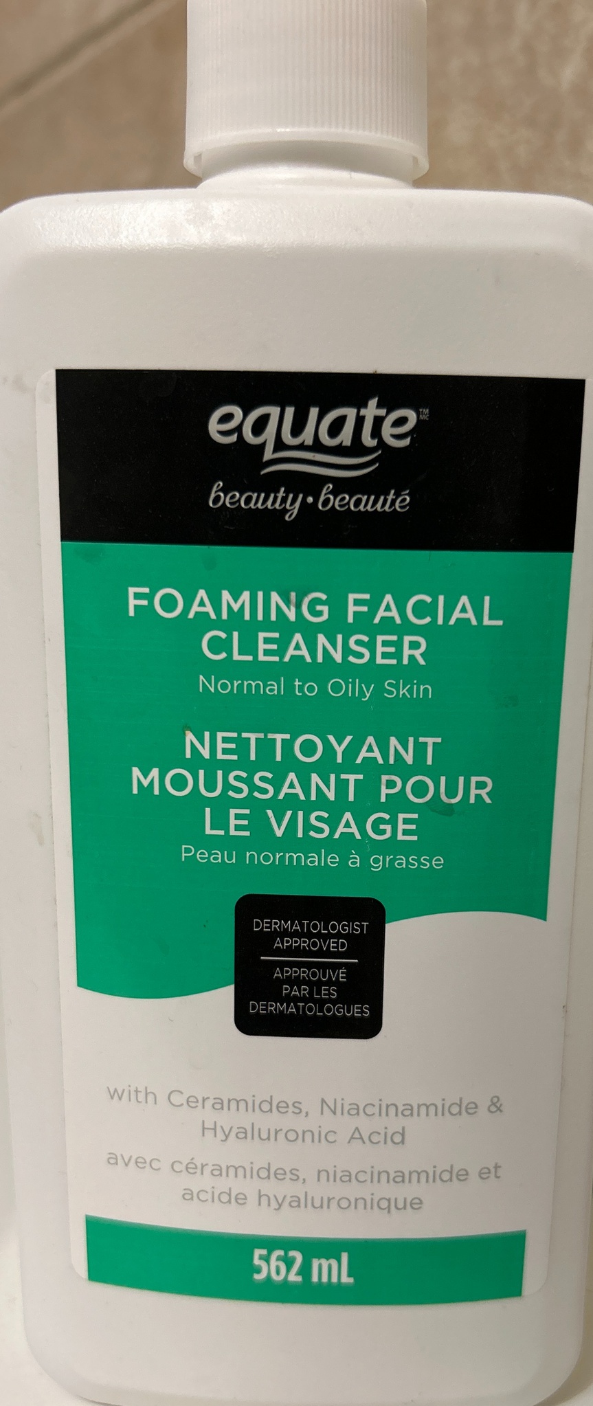 Equate Foaming Facial Cleanser