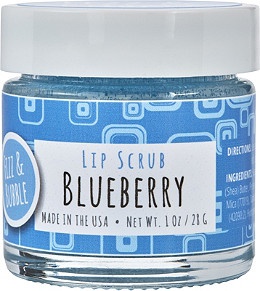 Fizz & Bubble Blueberry Lip Scrub