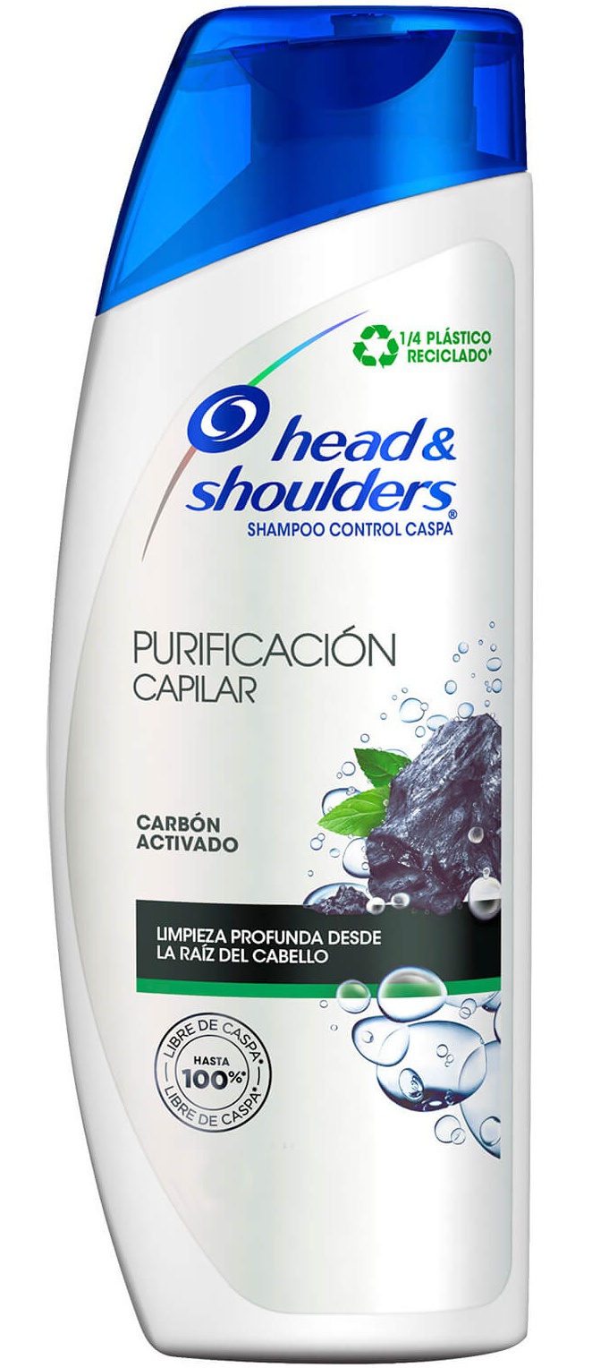 Head & Shoulders Shampoo De Carbón Activado - Purificación Capilar