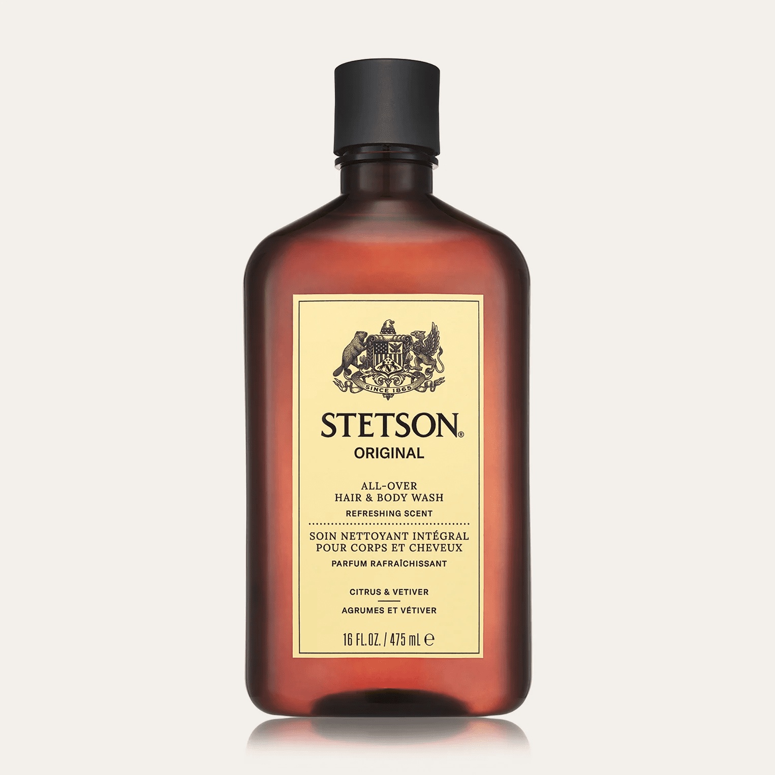 Stetson Original All-over Hair & Body Wash, Citrus & Vetiver