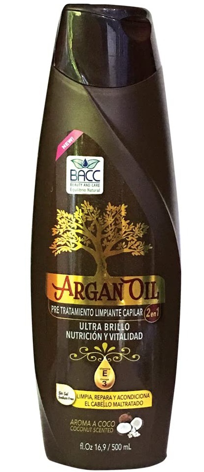 Bacc Argan Oil Shampoo 2 En 1