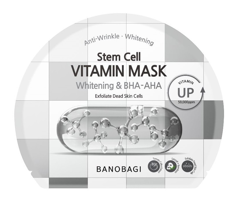 BANOBAGI Stem Cell Vitamin Mask Whitening And BHA-AHA