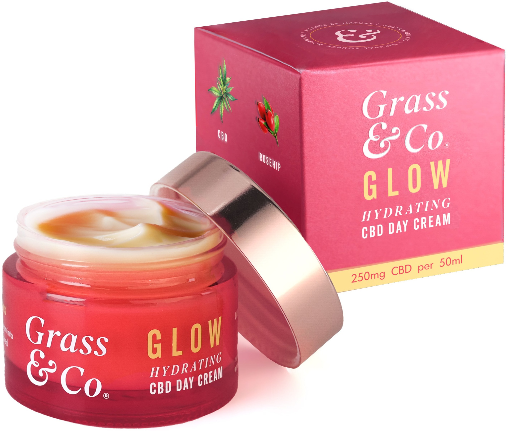 Grass & Co Glow Hydrating CBD Day Cream