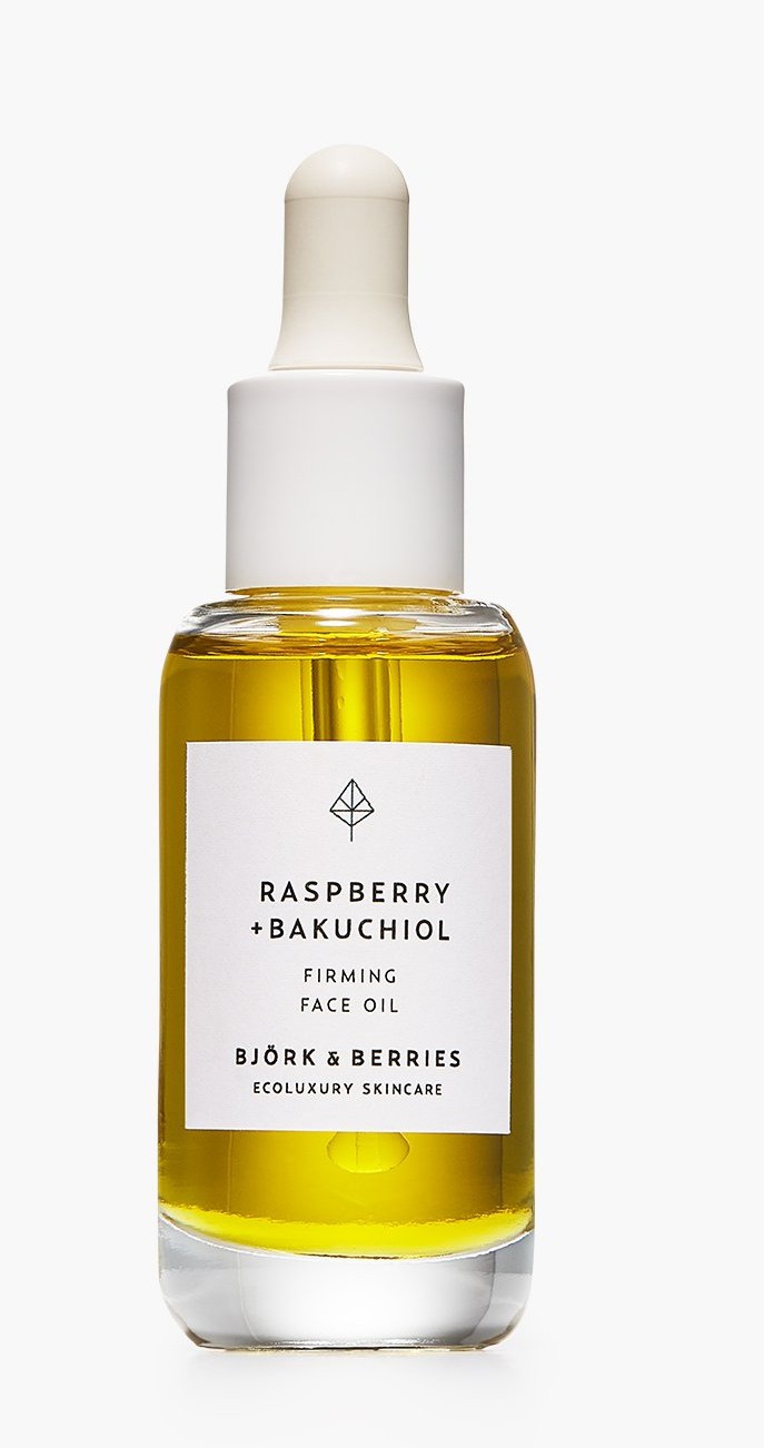 Bjork and Berries Rasberry + Bakuchiol Firming Face Oil