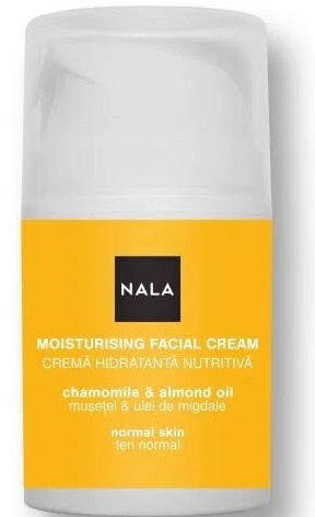 Nala Moisturising Facial Cream With Almond Oil And Chamomile