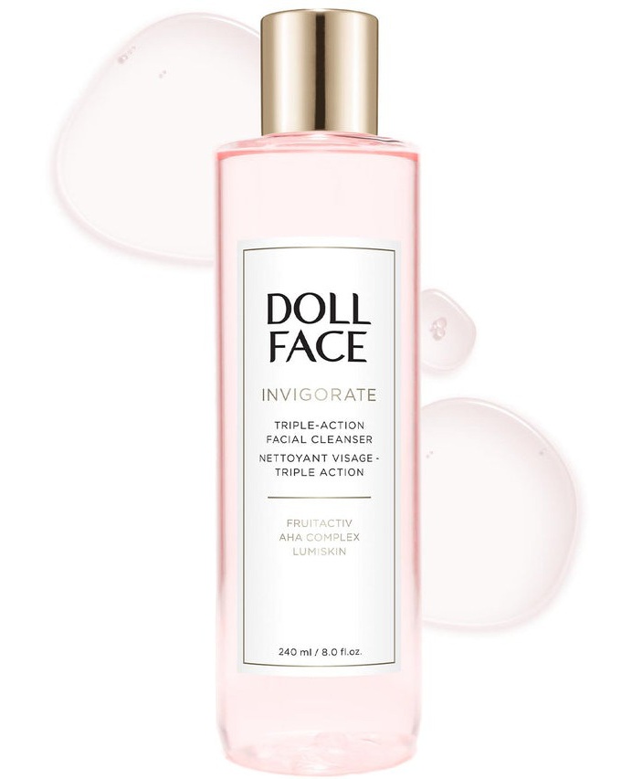 Doll Face Invigorate Triple-Action Facial Cleanser