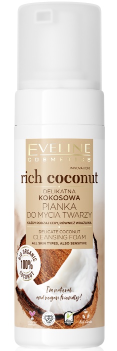 Eveline Rich Coconut Delicate Coconut Cleansing Foam
