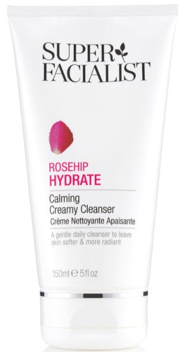 Super Facialist Rosehip Hydrate Calming Creamy Cleanser