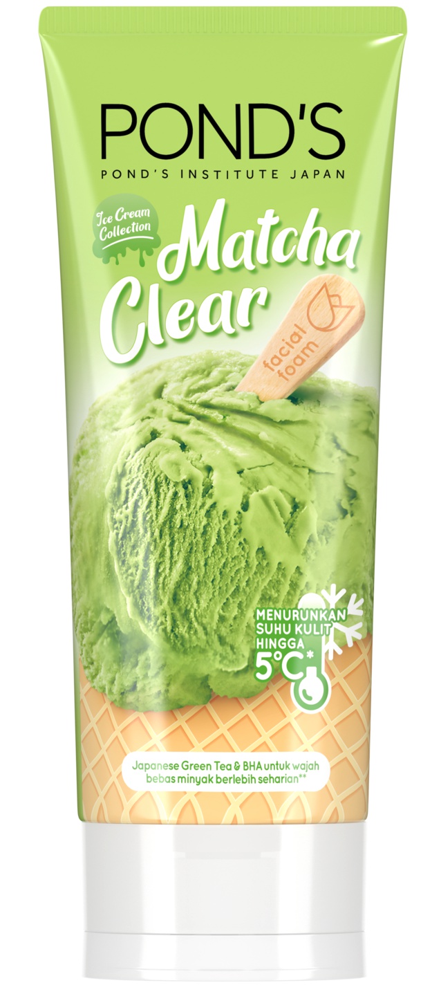 Pond's Matcha Clear Facial Foam