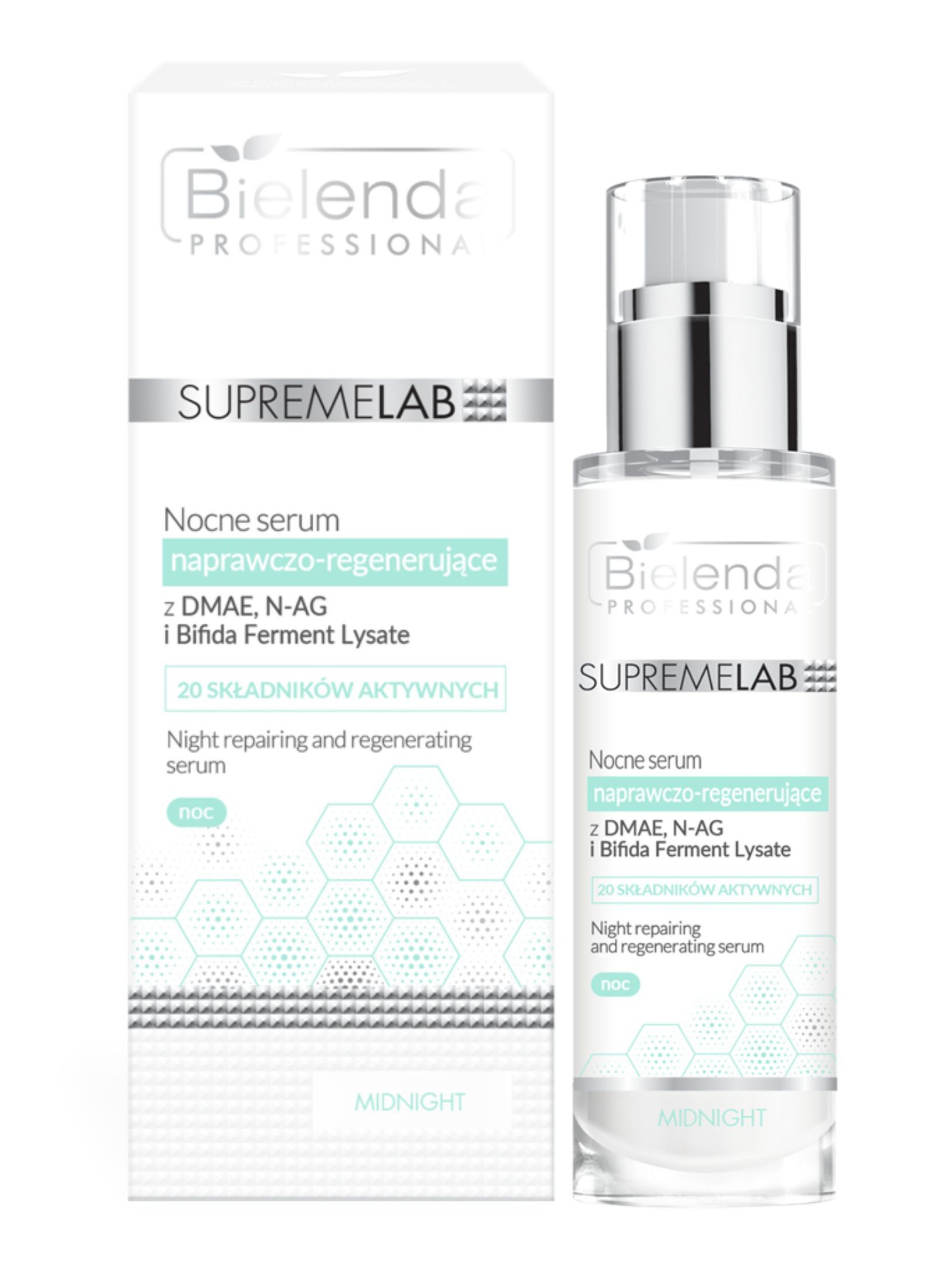 Bielenda Professional Supremelab Midnight Repairing And Regenerating Serum