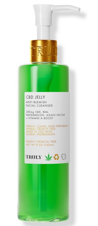 Truly CBD Jelly Anti Blemish Facial Cleanser