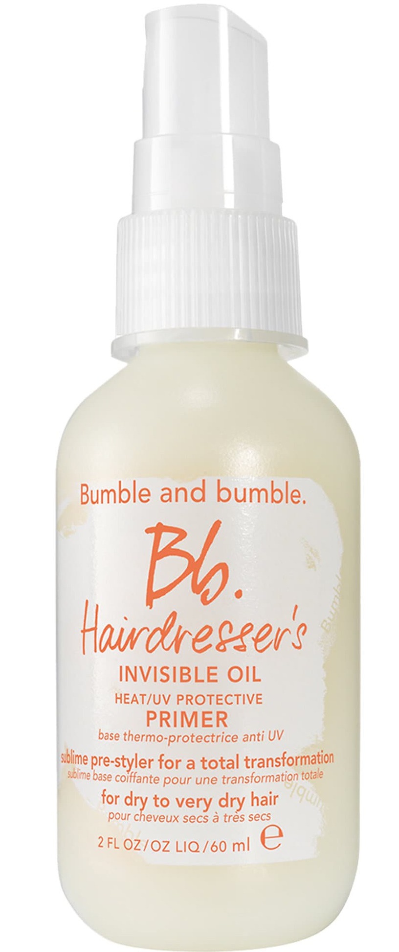 Bumble And Bumble Hairdresser’s Invisible Oil Heat Protectant Leave In Conditioner Primer