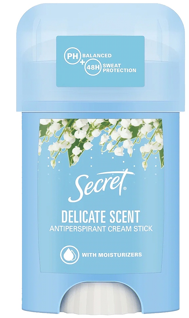 Secret Delicate Scent Antiperspirant Cream Stick