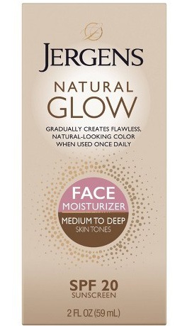 JERGENS Natural Glow Face Moisturizer Medium To Deep