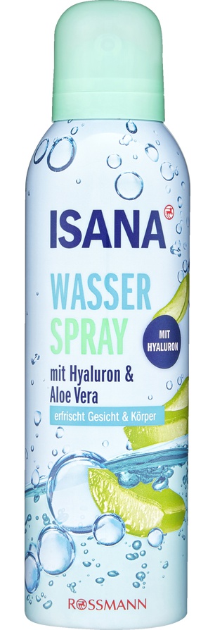 Isana Wasser Spray Hyaluron & Aloe Vera