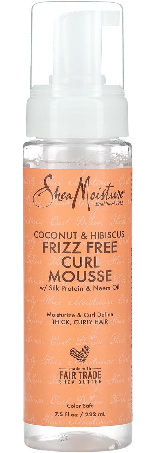 Shea Moisture Coconut & Hibiscus Frizz Free Curl Mousse