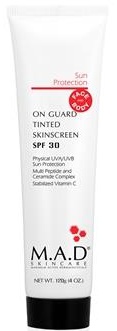 M.A.D Skincare On Guard Tinted Skinscreen SPF 30 ingredients (Explained)