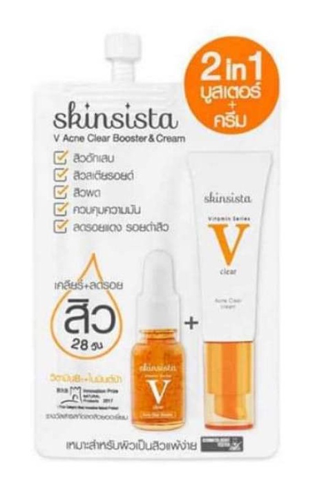 Skinsista V Acne Clear Booster & Cream