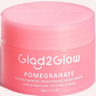Glad2Glow Pomegranate 5% Niacinamide Brightening Moisturizer
