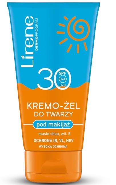 Lirene Sun Face Cream-Gel SPF 30