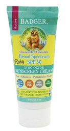 Badger Zinc Oxide Sunscreen Cream (Baby)