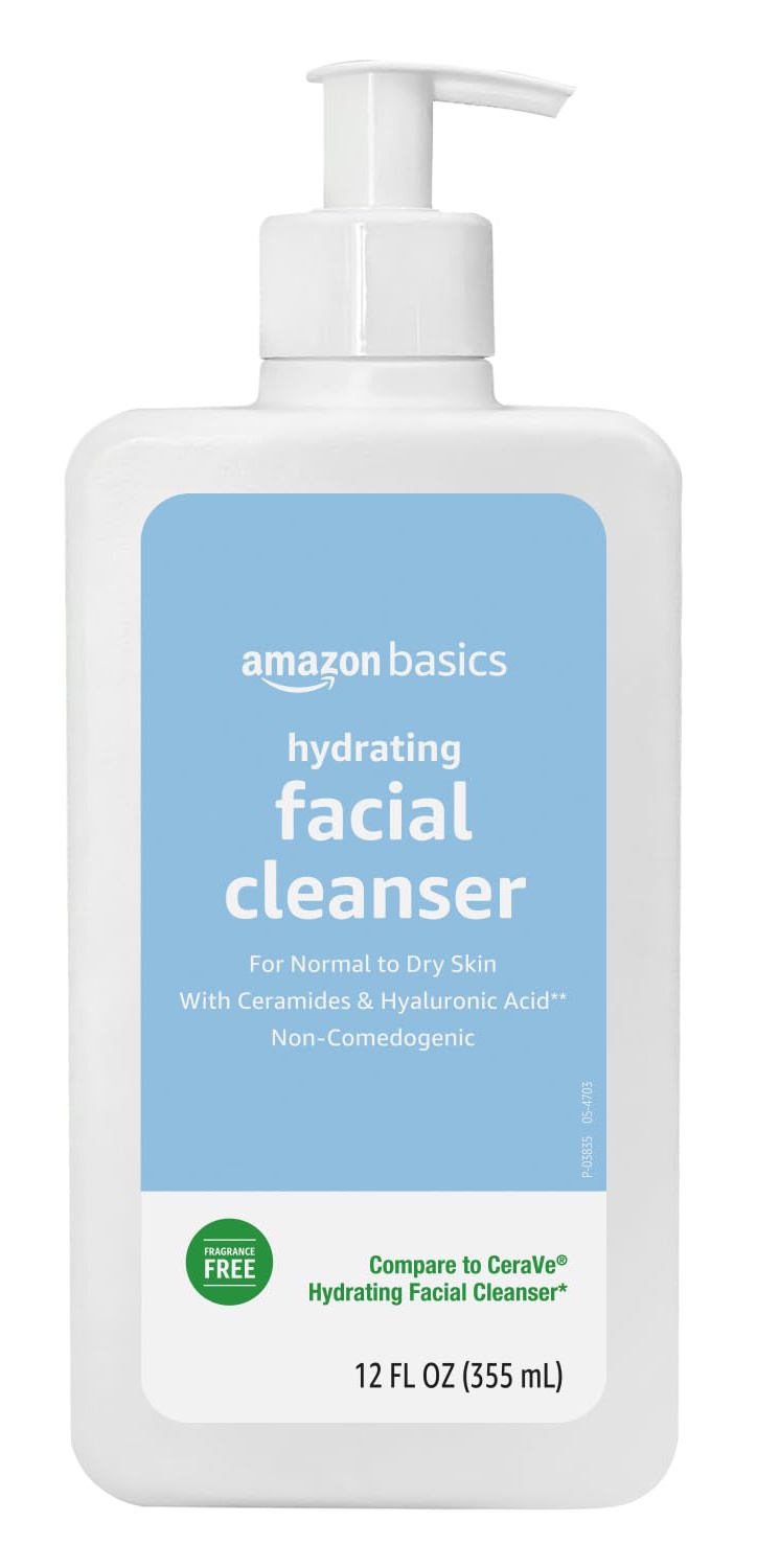 Amazon Basics Hydrating Facial Cleanser