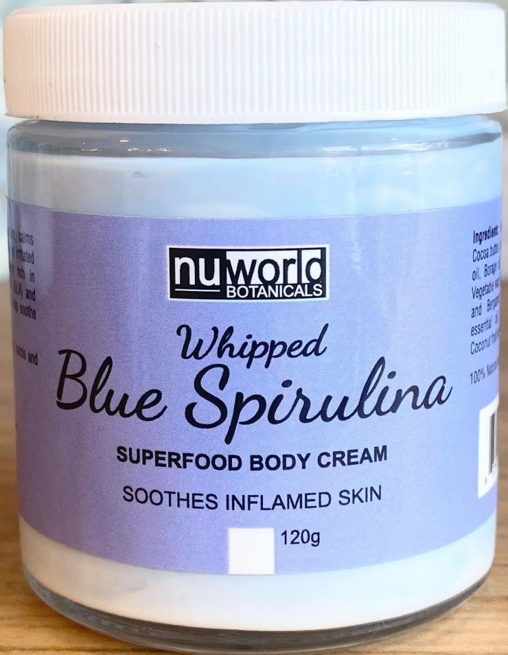 Nuworld Botanicals Whipped Blue Spirulina Superfood Body Cream