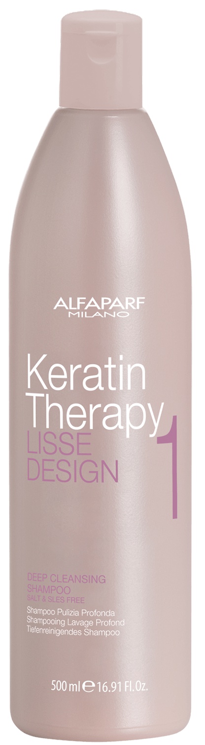 Alfaparf Milano Keratin Therapy Lisse Design 1 Deep Cleansing Shampoo