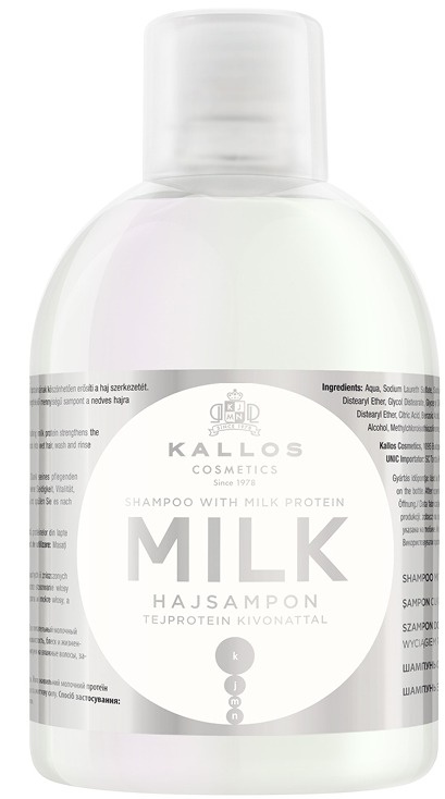 Kallos KJMN Milk Shampoo