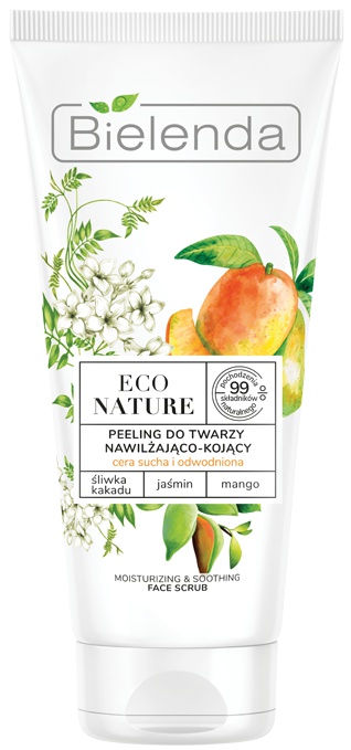 Bielenda Eco Nature Kakadu Plum + Jasmine + Mango Face Scrub