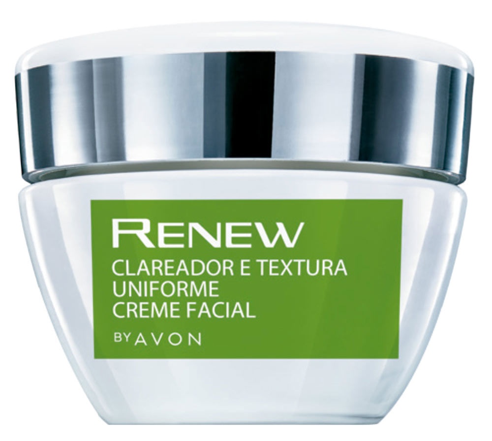 Avon Creme Facial Renew Clareador E Textura Uniforme