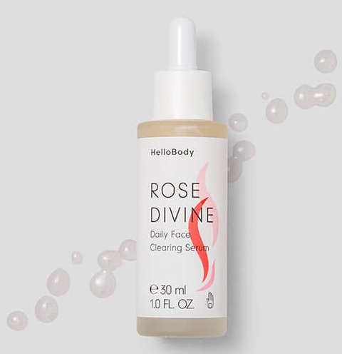 Hello Body Rose Divine Daily Face Cleansig Serum