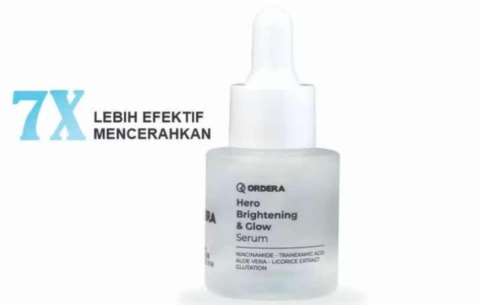 Ordera Hero Brightening & Glow Serum With Niacinamide Dan Tranexamic Acid