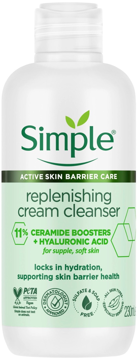 Simple Replenishing Cream Cleanser
