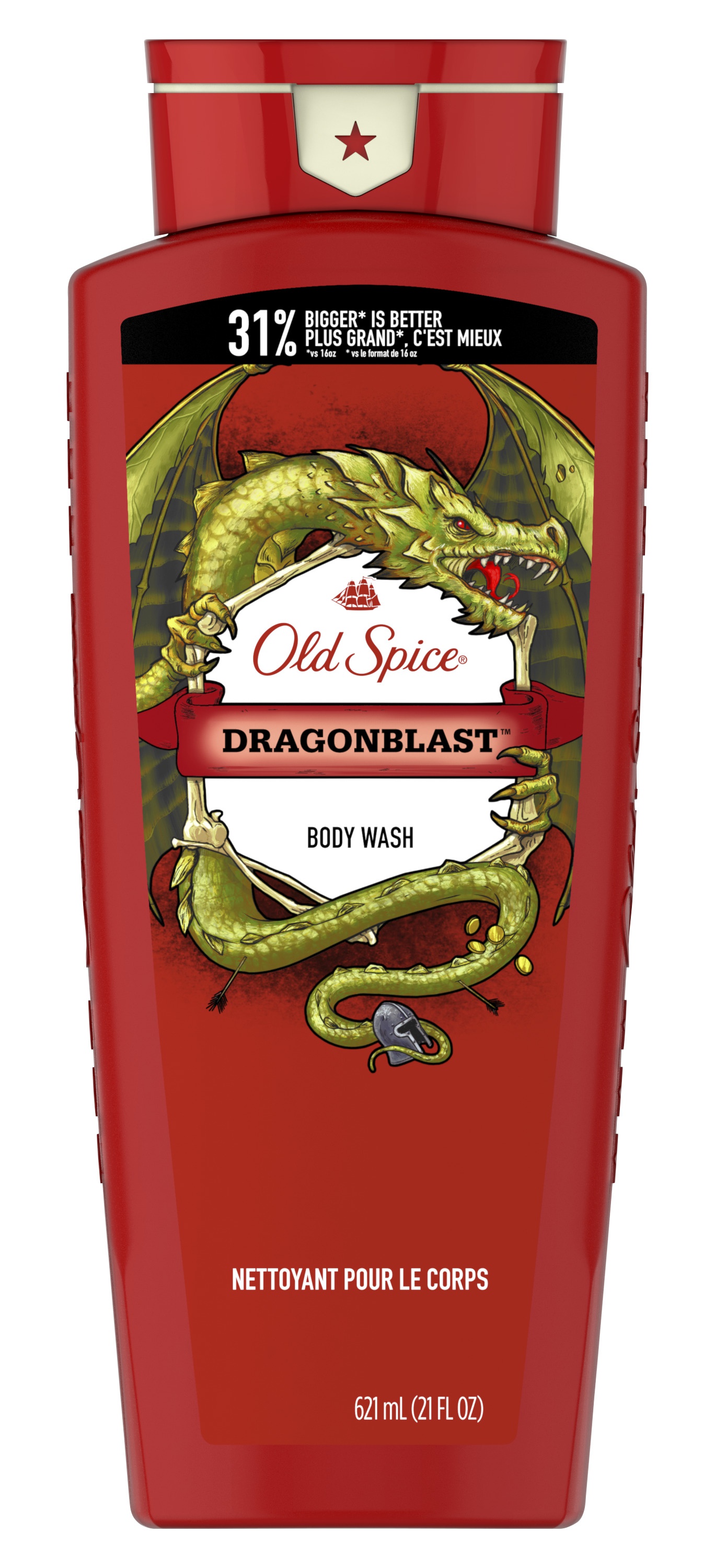 Old Spice Dragonblast Body Wash