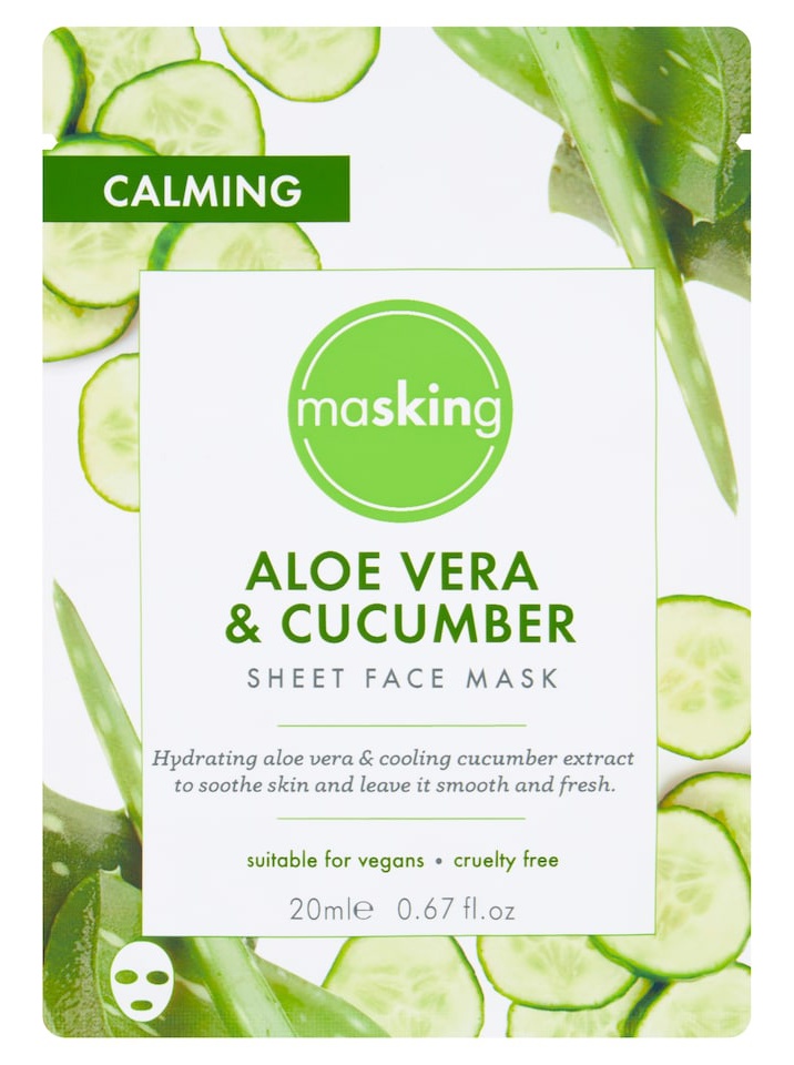 masking Aloe Vera & Cucumber Sheet Mask