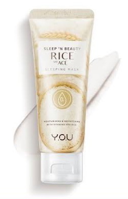 Y.O.U. Sleep N Beauty Ace Sleeping Mask - Rice