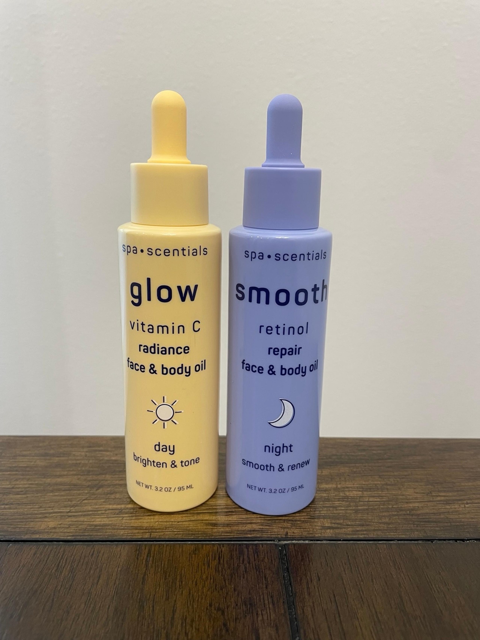 Spa Scentials Glow Face And Body Oil