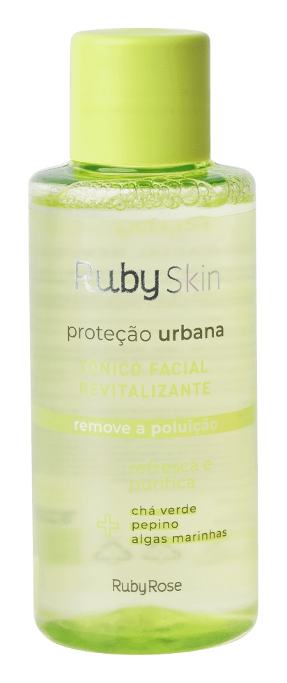 Ruby Rose Tônico Facial Revitalizante Proteção Urbana Ruby Skin