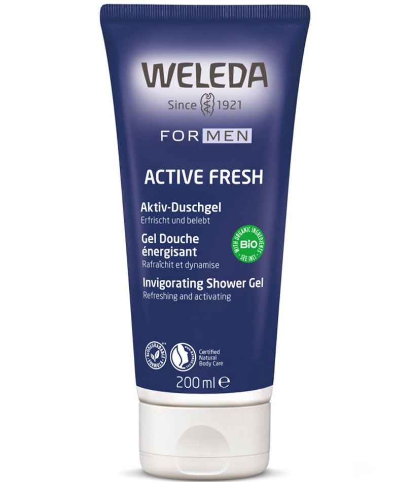 Weleda Mens Active Fresh Shower Gel