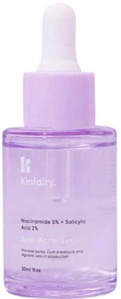 Kinfairy Niacinamide 5% + Salicylic Acid 2% Anti-Acne Serum