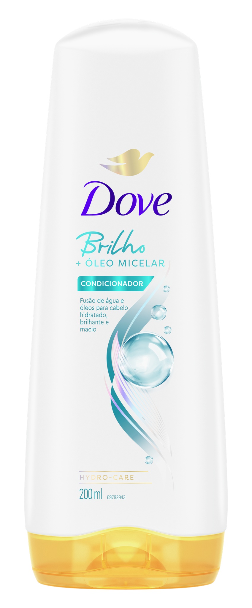 Dove Condicionador Brilho + Óleo Micelar