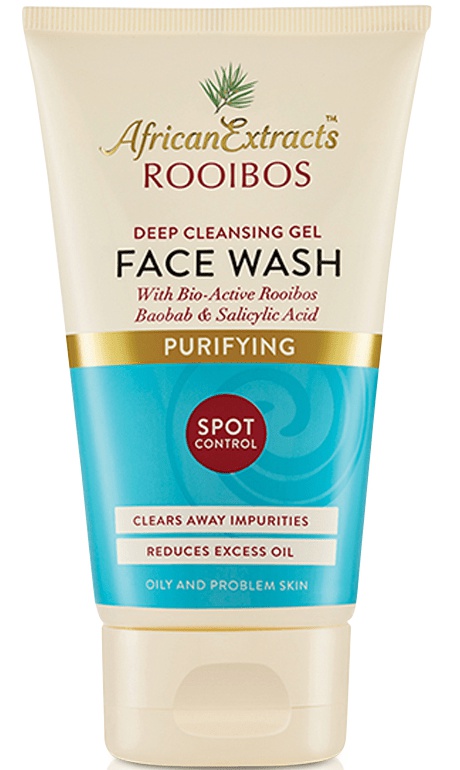 African Extracts Rooibos Deep Cleansing Gel Face Wash