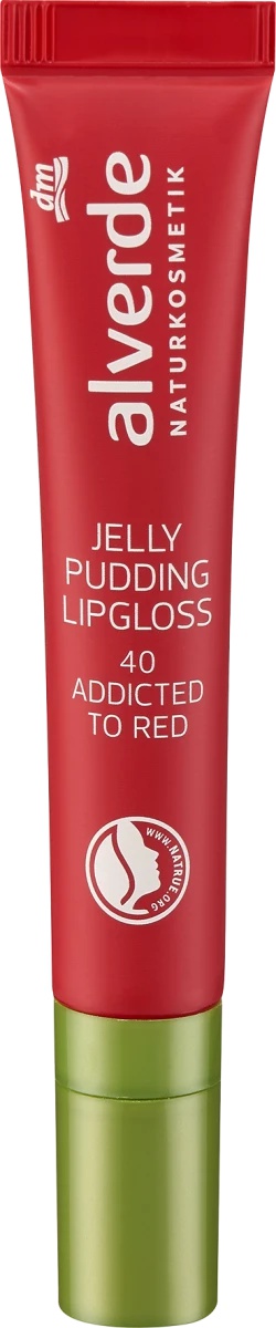 alverde Jelly Pudding Lipgloss 40 Addicted To Red