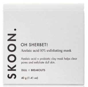 SKOON Oh Sherbet! Azeliac Acid 10% Exfoliating Mask