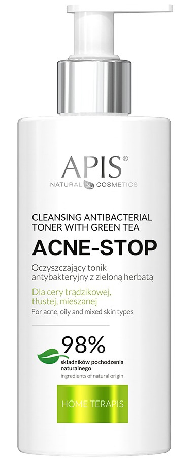 APIS Home Terapis Acne-Stop Cleansing Antibacterial Toner With Green Tea